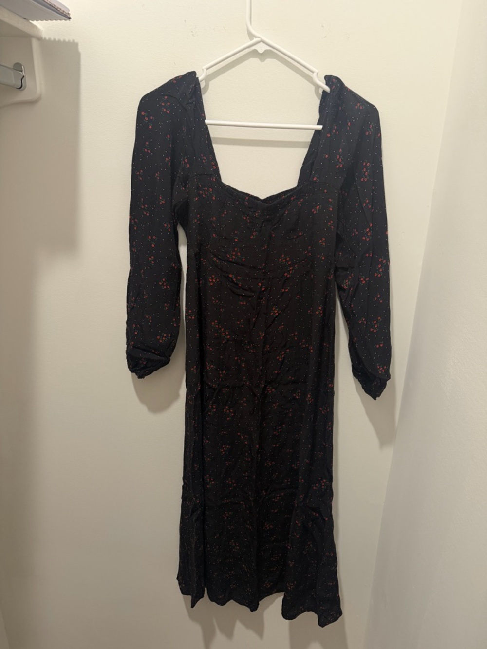 Free People Floral Long Sleeve Dress~ Size XS